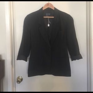 Vintage silk blazer