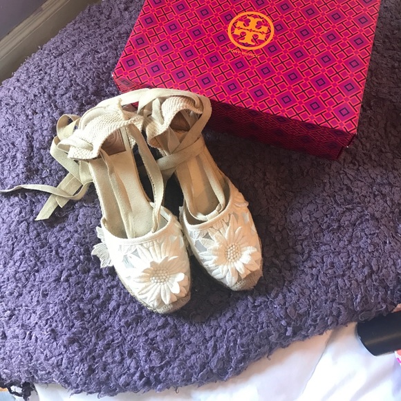Tory Burch Shoes - Tory Burch crochet espadrilles