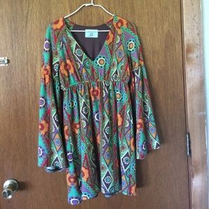 Bell sleeved Judith March Dress