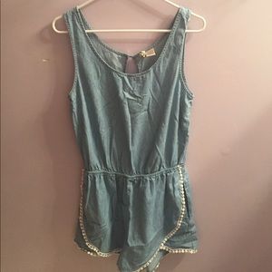 Mimi Chica denim romper