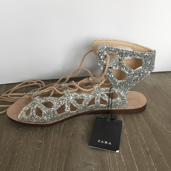 glitter sandals zara zara brand new zara glitter gladiator sandals from glitter sandals zara zara brand new zara glitter gladiator sandals from