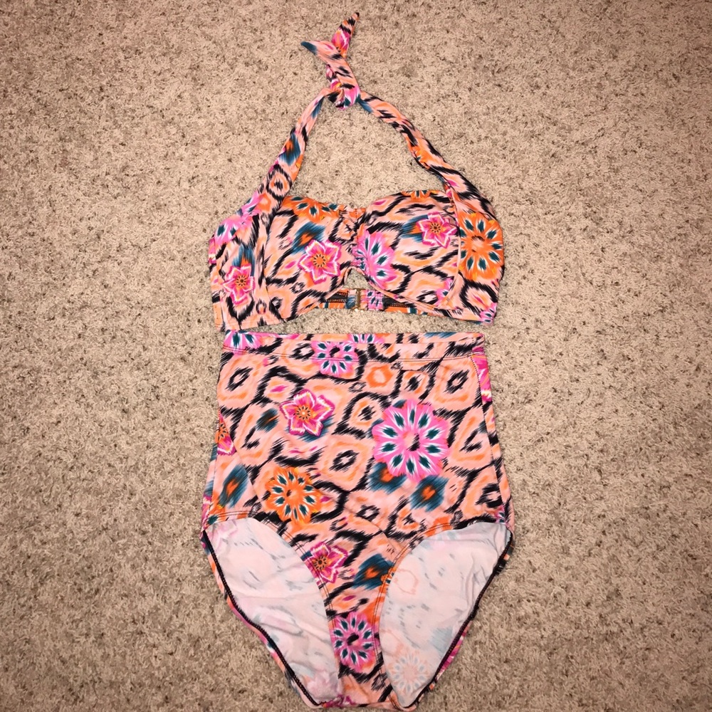 Swimsuit for All Boho High Waist Bikini