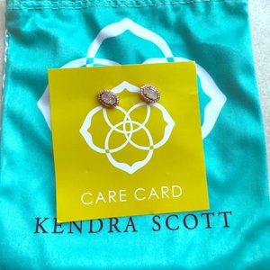 Kendra Scott Cade Stud Earring in rose gold
