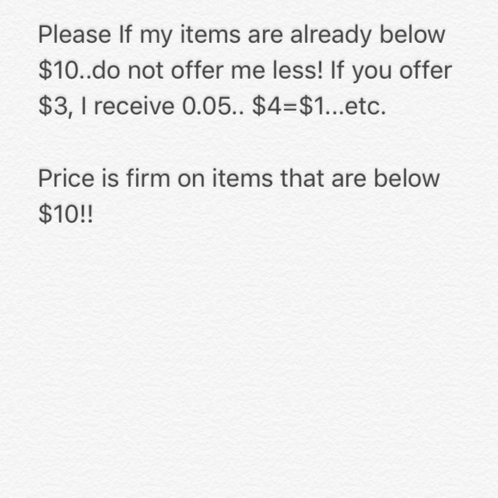 Please be considerate!