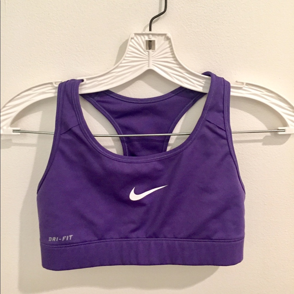 Nike Sports Bra, Purple, Extra Small