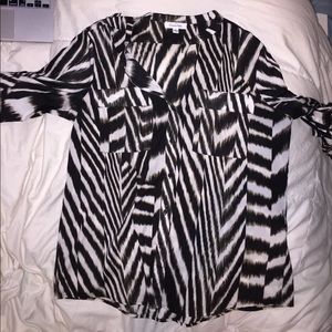 Calvin Klein long sleeve blouse