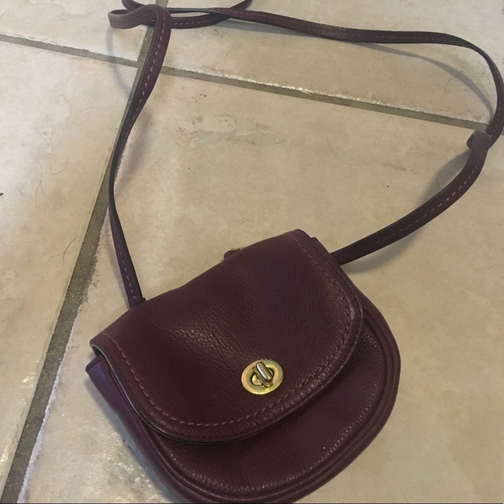 Coach Park Leather Mini Crossbody Purse