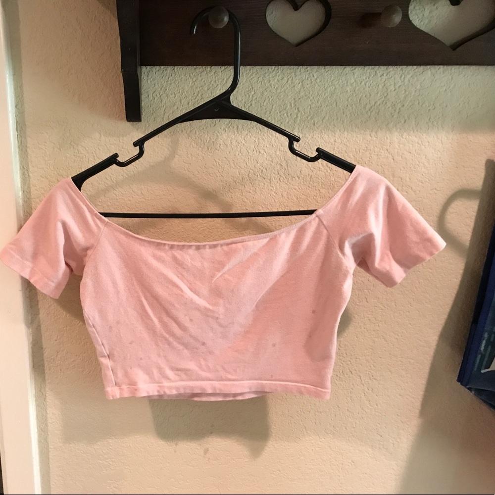 Pink tank top