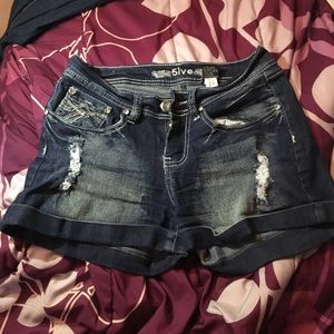5ive Denim Jean Shorts