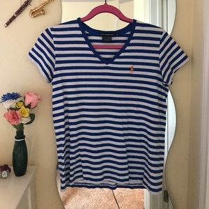 Ralph Lauren striped v-neck