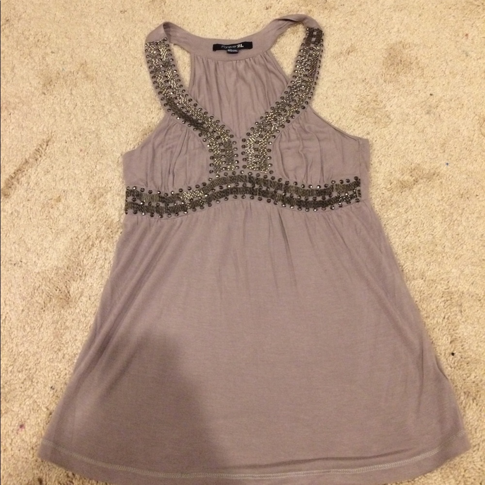 Purple/mauve dressy tank!