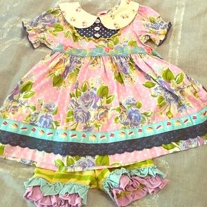 Matilda Jane dress and shorties
