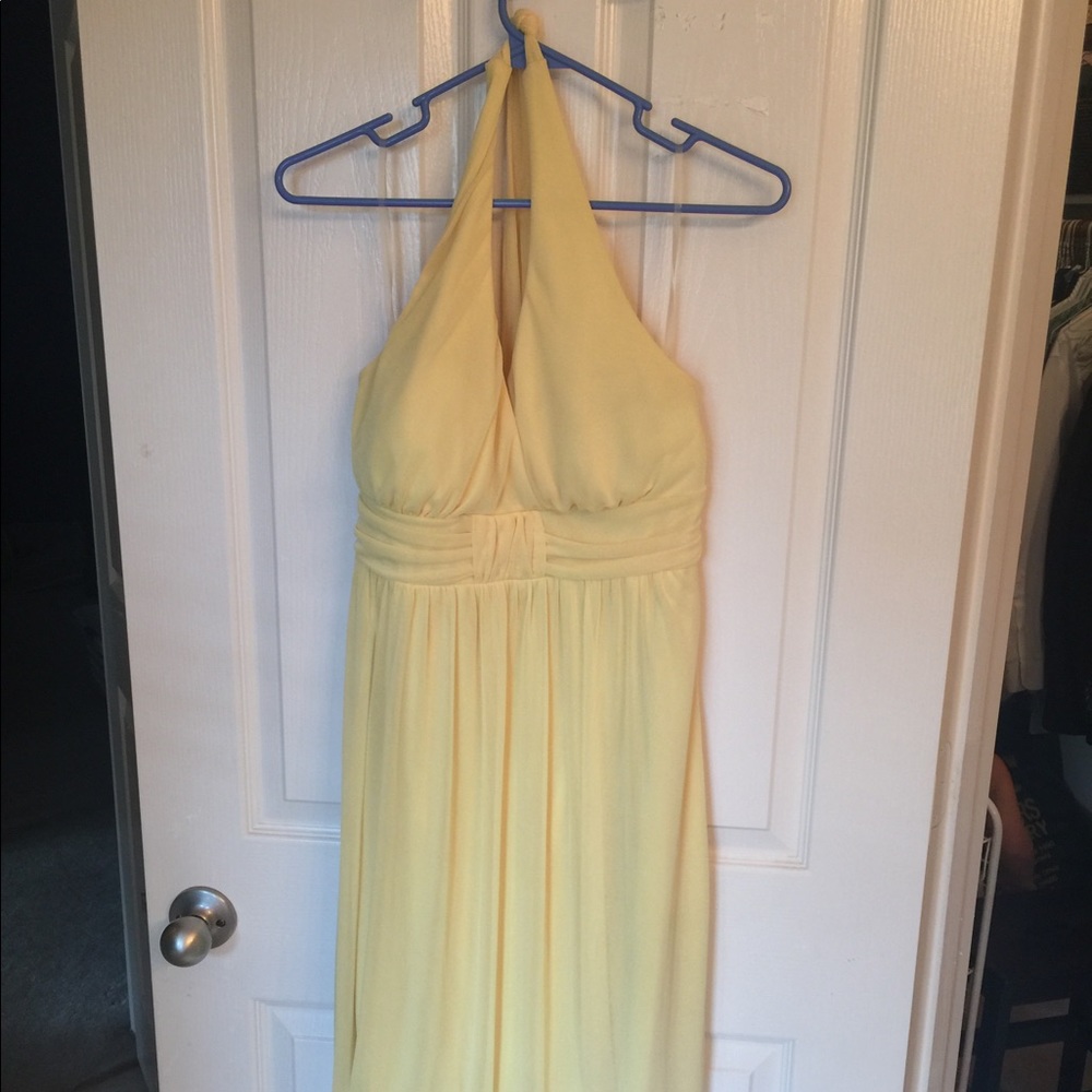 Yellow dress