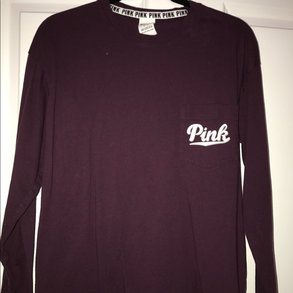 MAROON PINK LONG SLEEVE