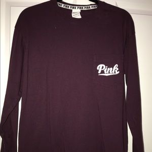 MAROON PINK LONG SLEEVE