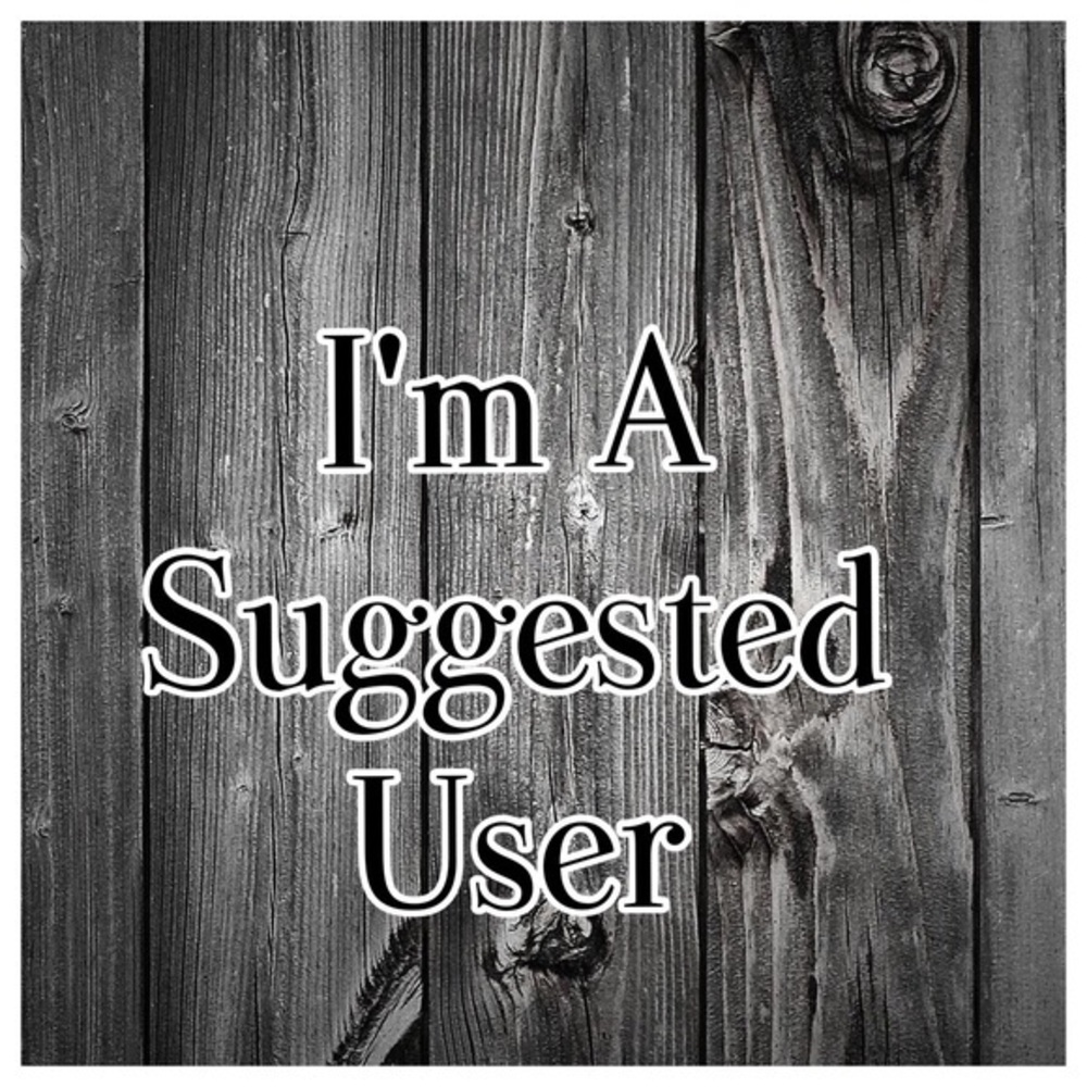 I am a suggested user🎉