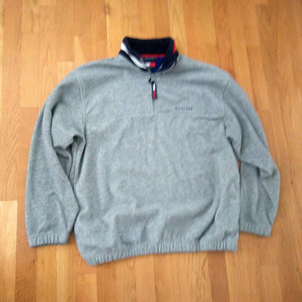Vintage Tommy Hilfiger fleece pullover sz M