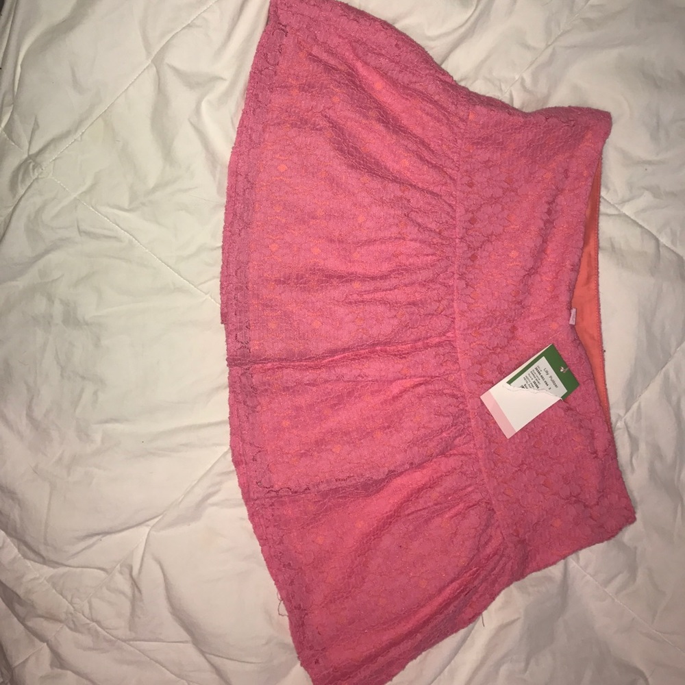 Lace Lilly Pulitzer mini skirt
