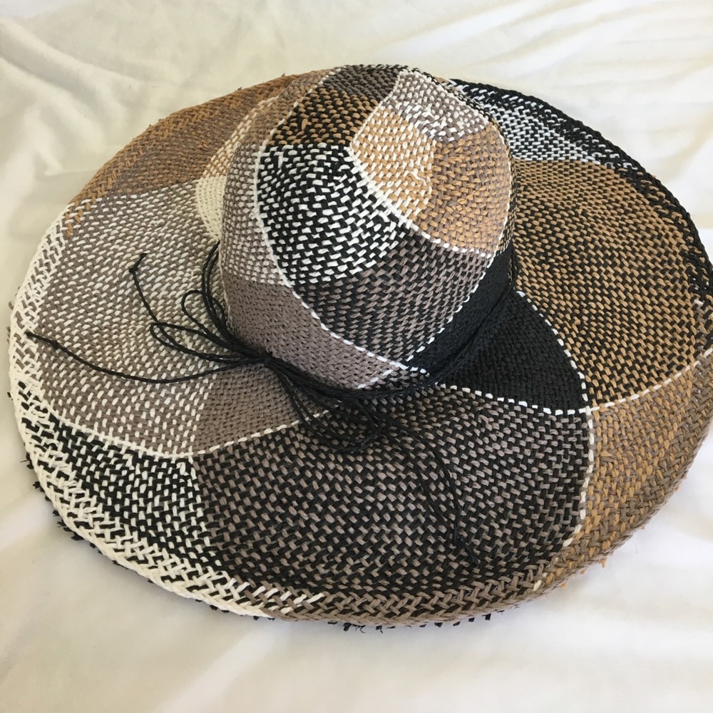 Anthropologie woven sun hat