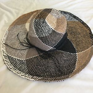 Anthropologie woven sun hat