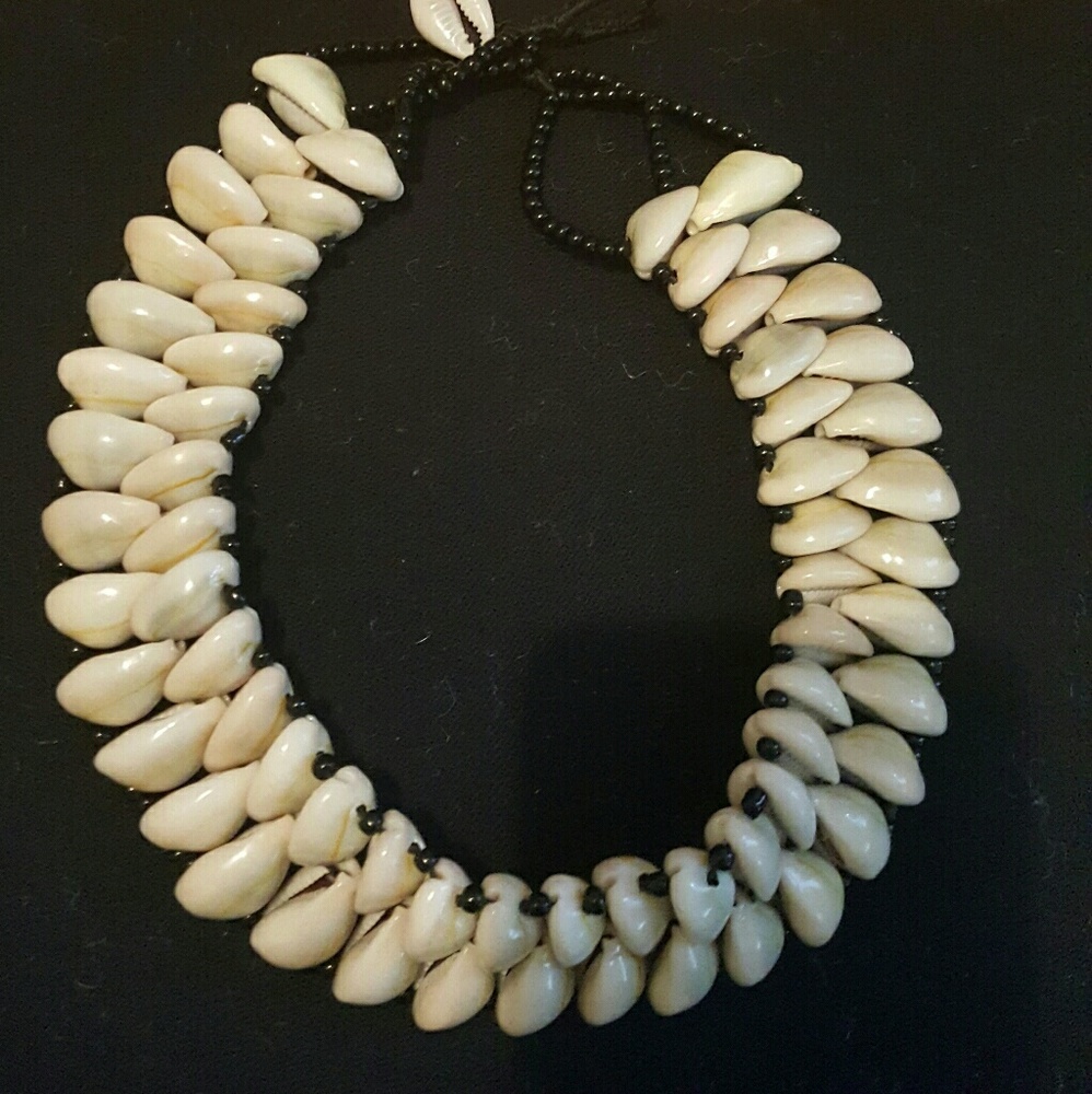 Beautiful Cowie shell necklace
