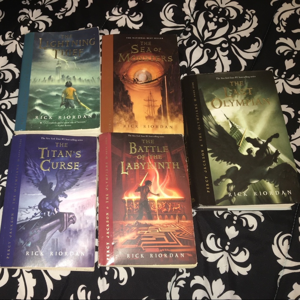 Percy Jackson & The Olympians (5 books)