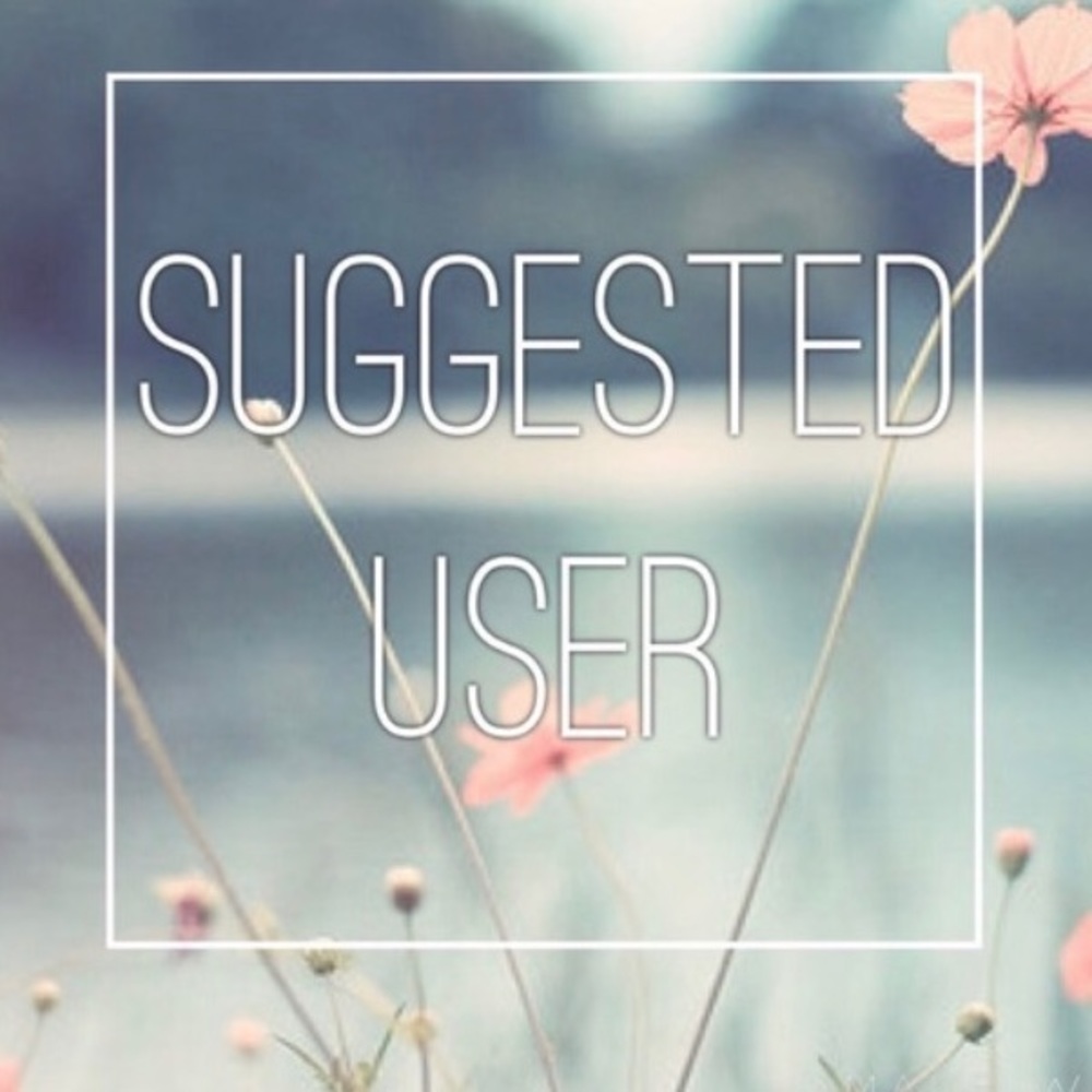 ❤SUGGESTED USER♥️