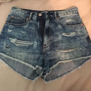 Jean shorts from Garage