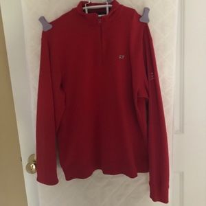 Vineyard Vines Red Fleece