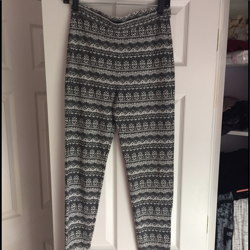 High waisted Printed leggings