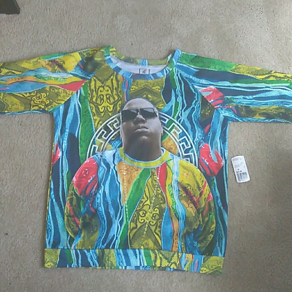 Biggie Coogi themed sweatshirt