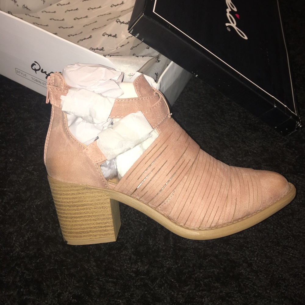 NEW Blush strapped booties ❤️ - Picture 7 of 8
