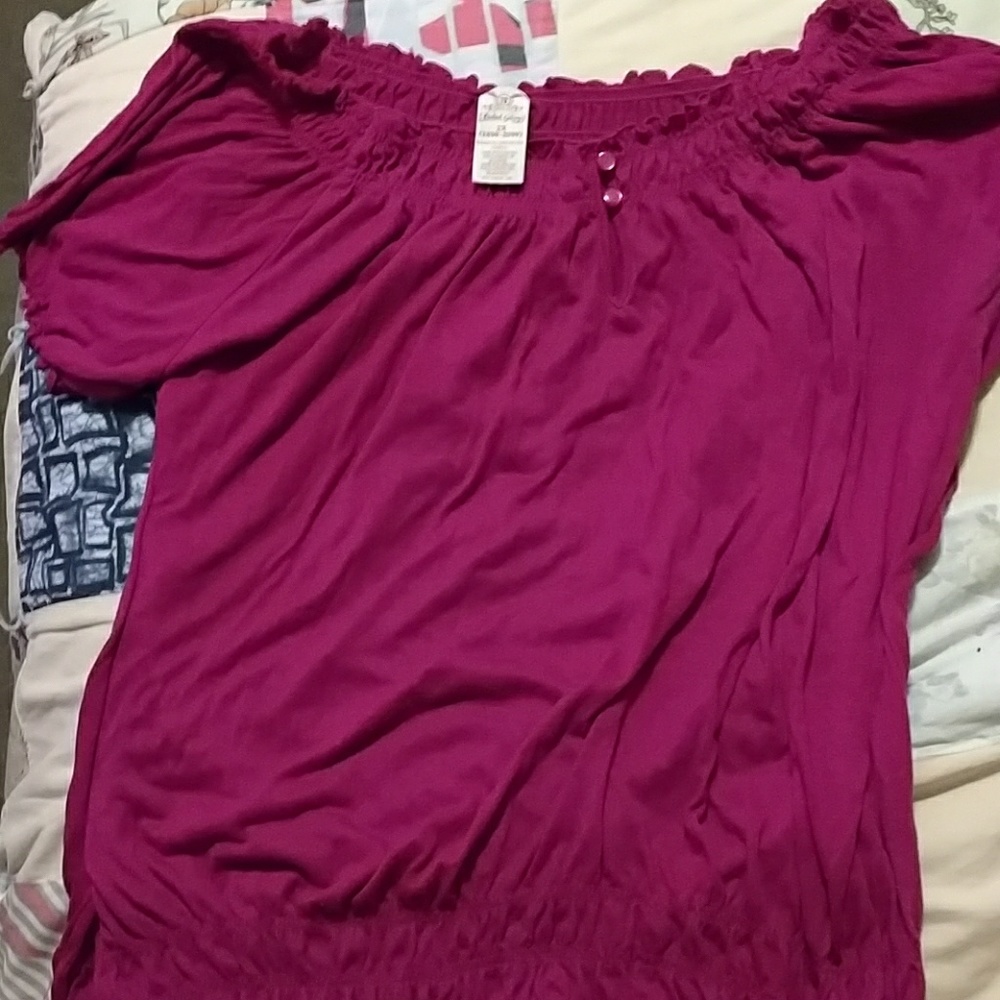 Pink top