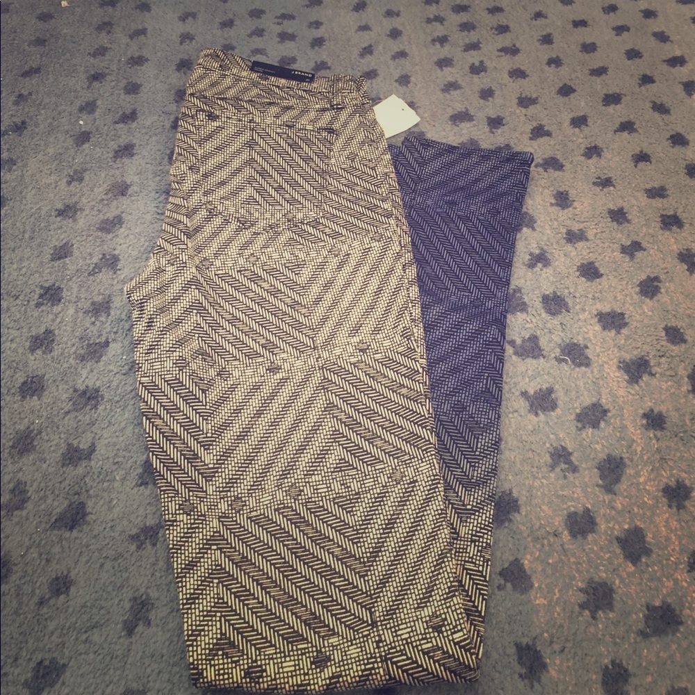 J brand multi color skinny jeans