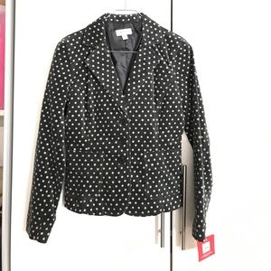 NWT Isaac Mizrahi blazer sz S