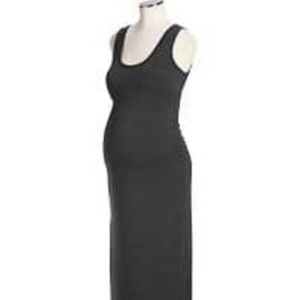 Old Navy Maternity Black Maxi Dress