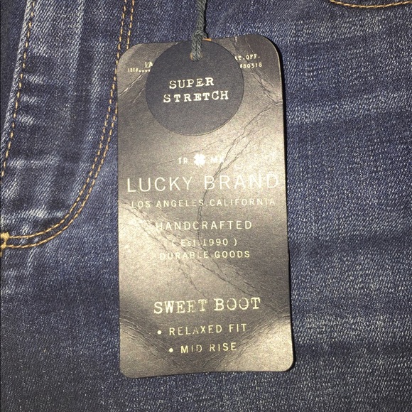 Lucky Brand Sweet Boot Jeans Size 30 - Picture 3 of 5