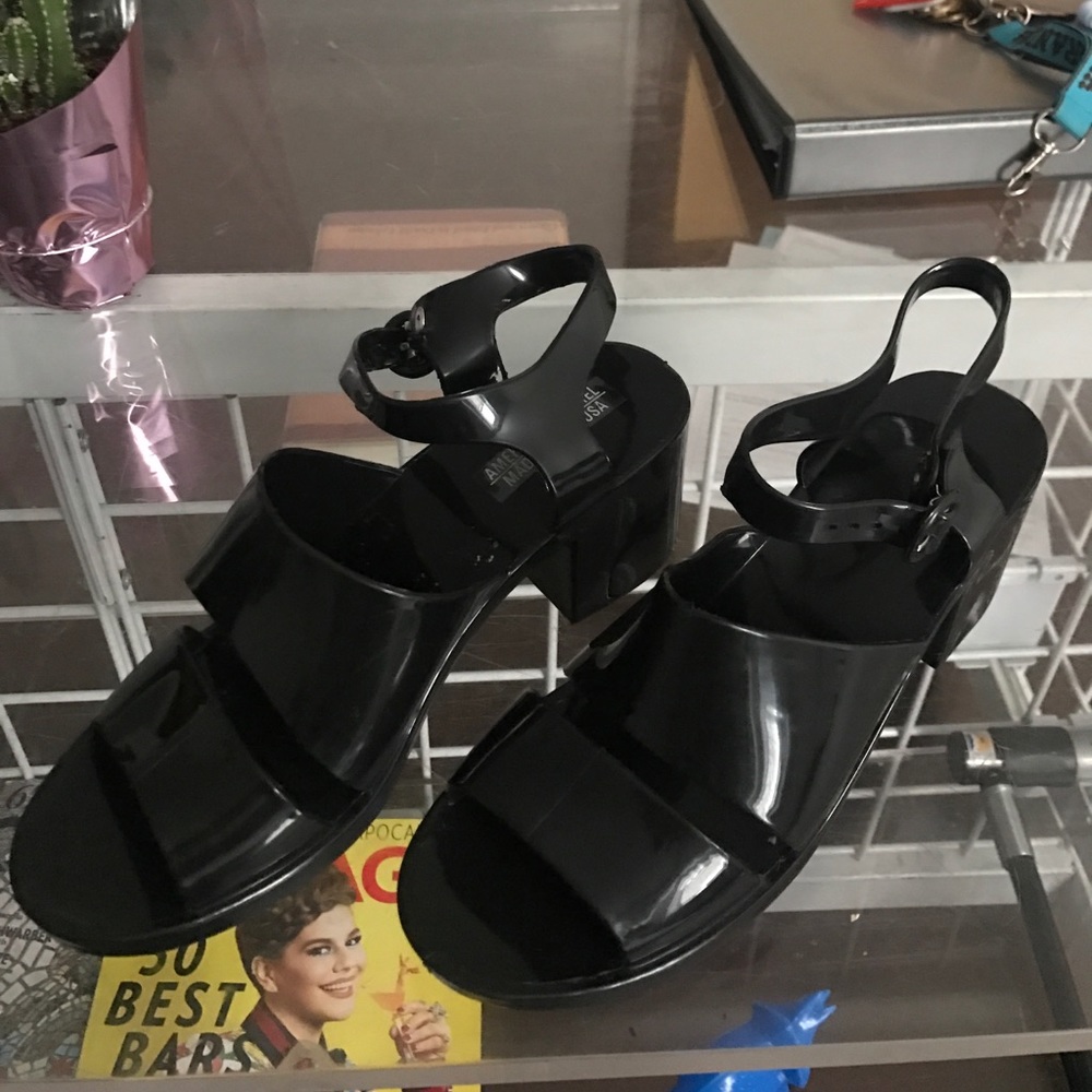 american apparel jelly heel