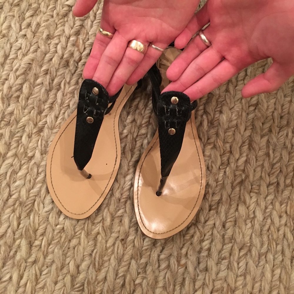 Pierre Dumas Black Sandals