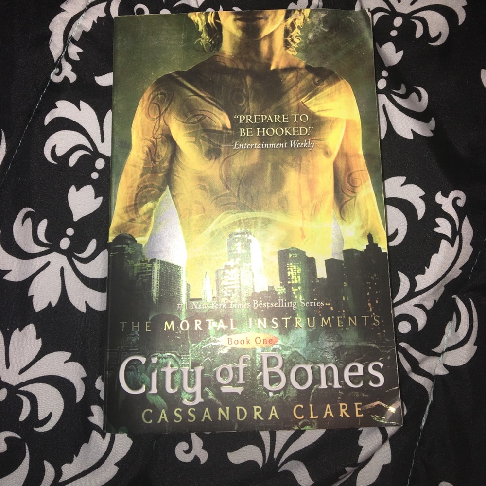 The Mortal Instruments "City of Bones" book one.