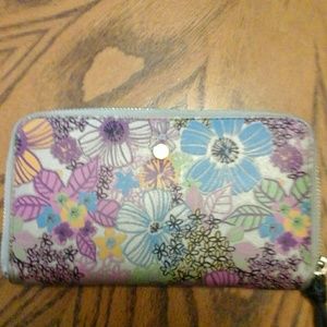 Floral wallet