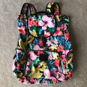 Floral Print Backpack