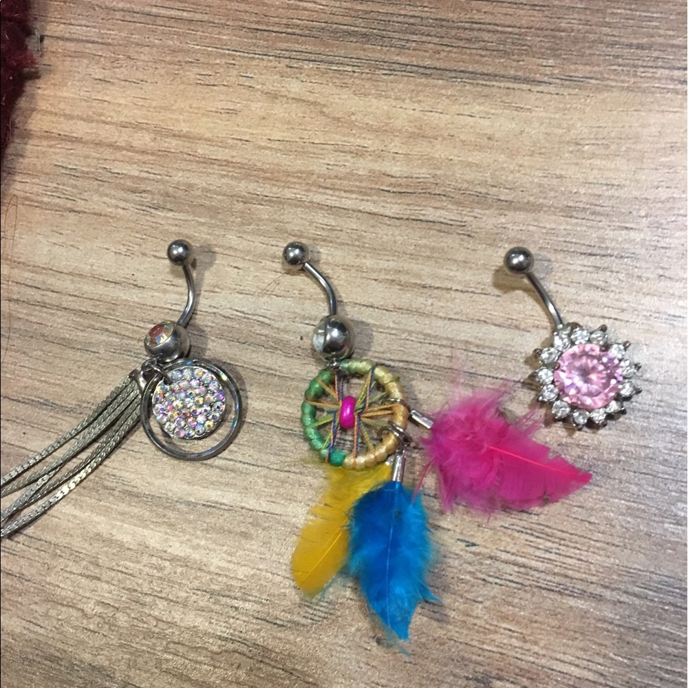 Belly button ring Lot