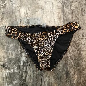 Victoria's Secret leopard bikini bottoms