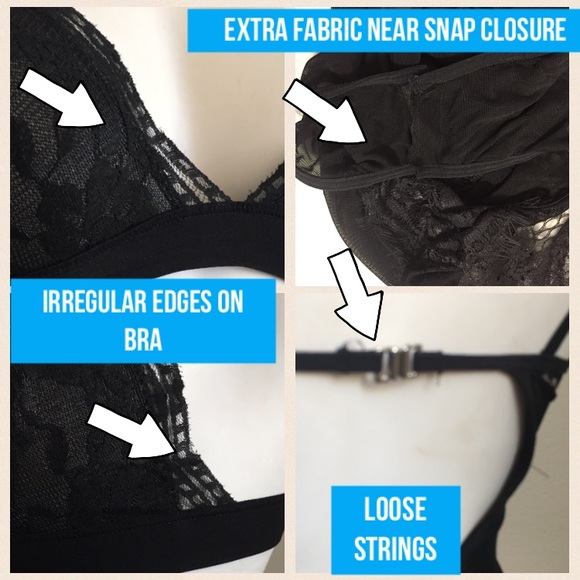 (2) Lace Bralettes & (1) Bodysuit - Picture 6 of 6