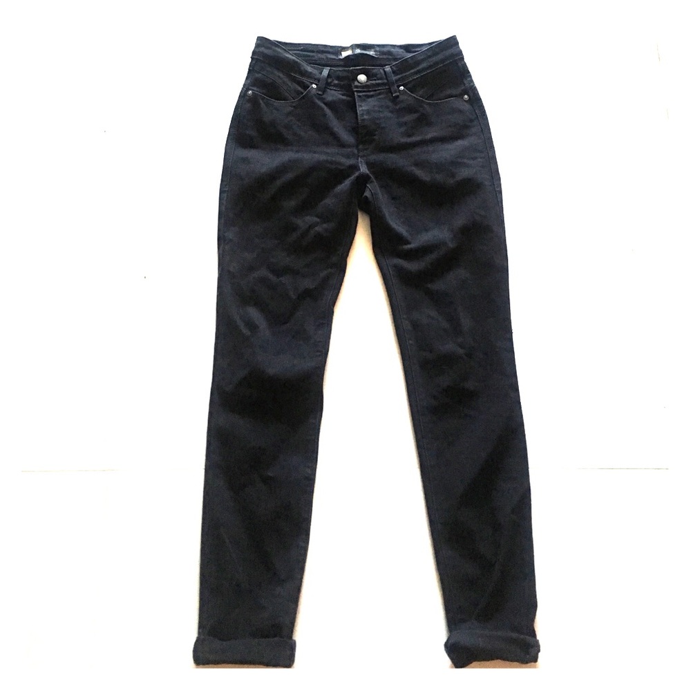 Levi's Midrise bootcut black jeans