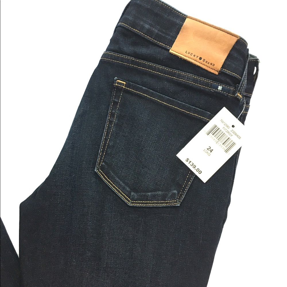 Lucky Jeans Lolita Boot Curvy Midrise Dark 00/24