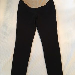 LOFT maternity black leggings