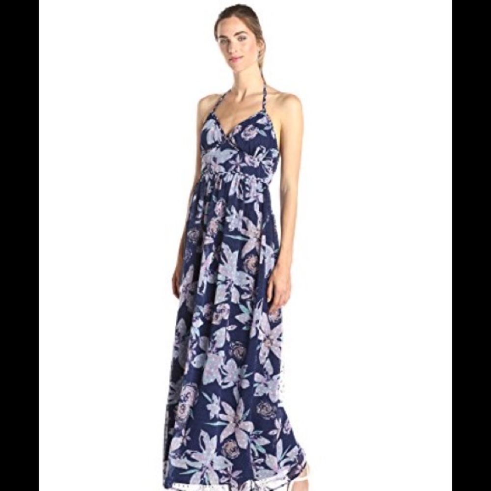 Jessica Simpson Roslyn Maxi Dress in Aura Lily