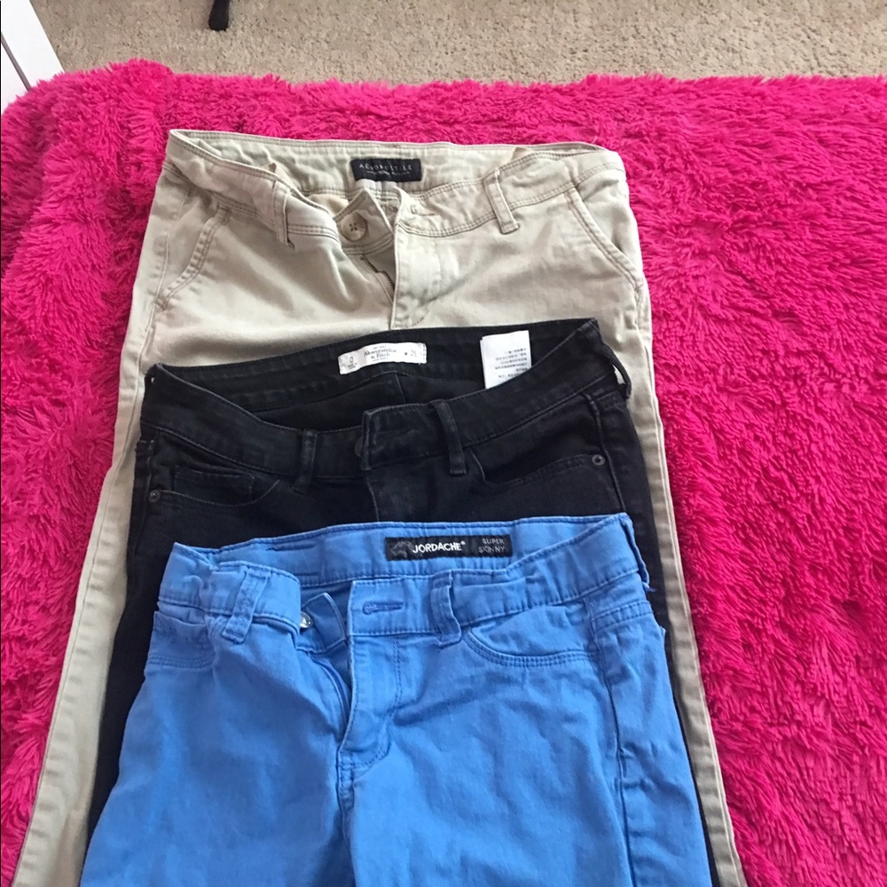 Name brand jeans!